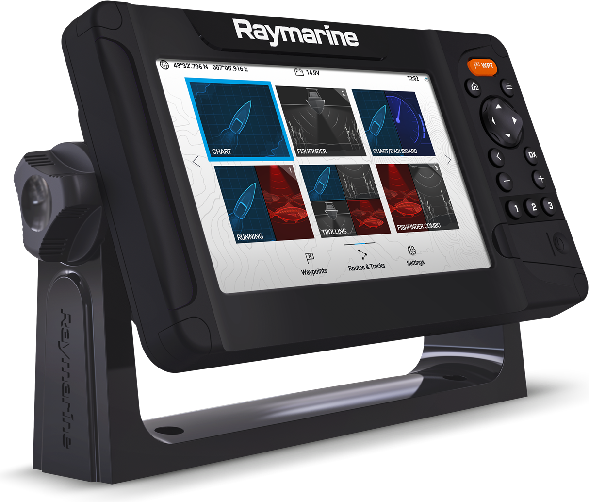 Raymarine Element 7 kaartplotter met WiFi en GPS, zonder kaart George Kniest