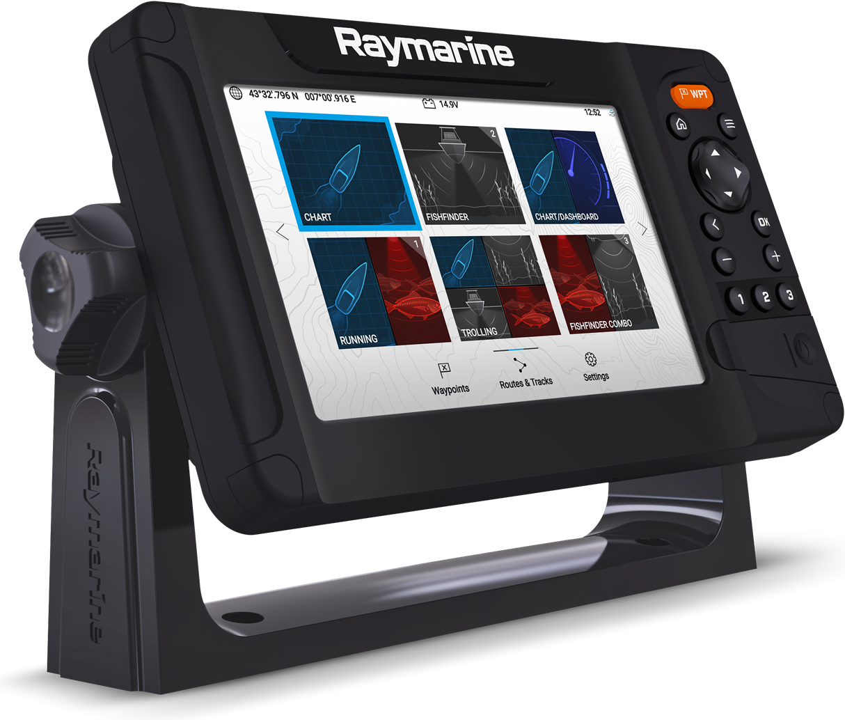 Raymarine Element 7 kaartplotter met WiFi en GPS, zonder kaart George Kniest