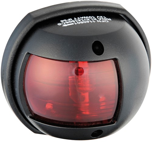 Osculati Compact led bakboord licht zwart