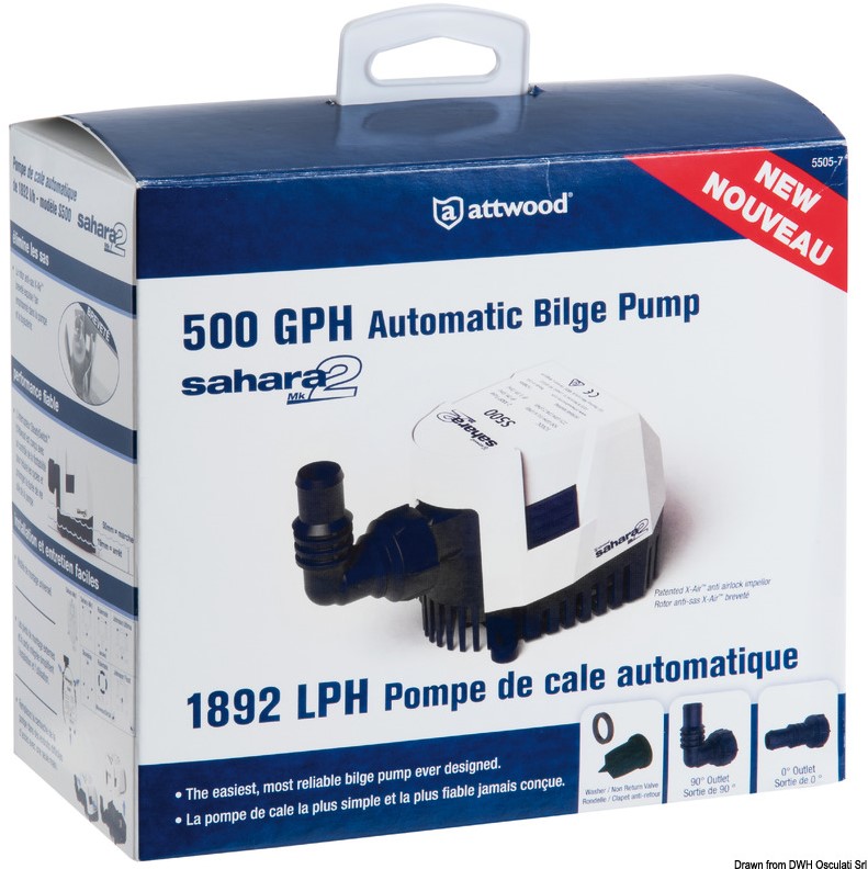Attwood cheap bilge pump