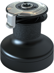 Lewmar EVO 15 ST selftailing lier - zwart aluminium