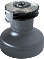 Lewmar EVO 30 ST selftailing lier - grijs aluminium