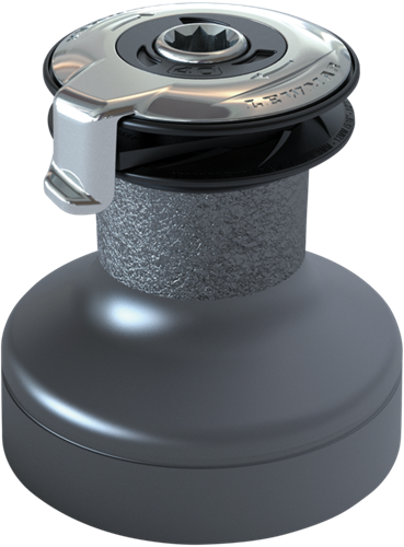 Lewmar EVO 30 ST selftailing lier - grijs aluminium