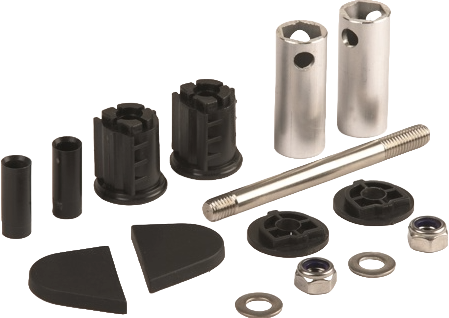 Gebo Reparatieset Scharnier 15mm - voor Standaard luik vanaf  sparingsmaat 620 x 620