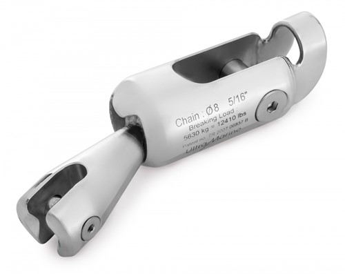 Ultra Marine Flip Swivel en haak voor ketting max 8 mm en anker max 21 kg