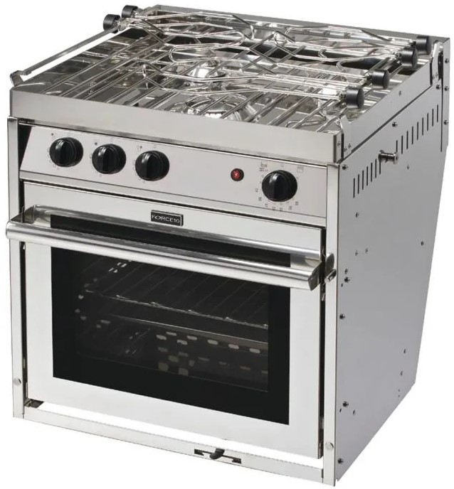 Tegenwerken Identiteit uitvegen Force 10 F63358 Euro Compact kooktoestel met oven - 3 pitten George Kniest
