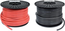 Accukabel soepel Startkabel 16, 25, 35, 50 of 70 mm2 per meter
