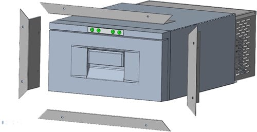 CN frame voor koellade type D30