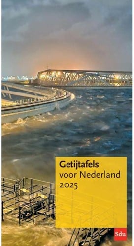 Getijtafel nederland 2025