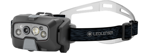 Ledlenser HF8R Core Black hoofdlamp - oplaadbaar - 1600 lumen - IP68 - digitale focus - adaptieve lichtbundel
