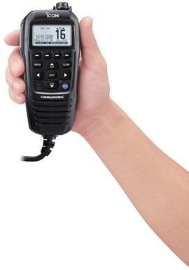 Icom HM229B Commandmic voor Icom M510E/M605E - ZWART