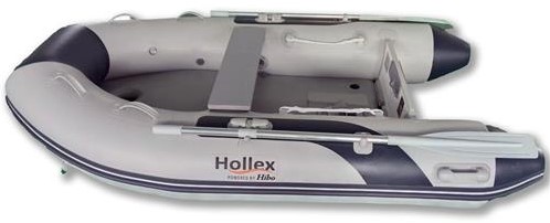 Hollex by Hibo Rubberboot - 3.30 - airdeck - lichtgrijs-2