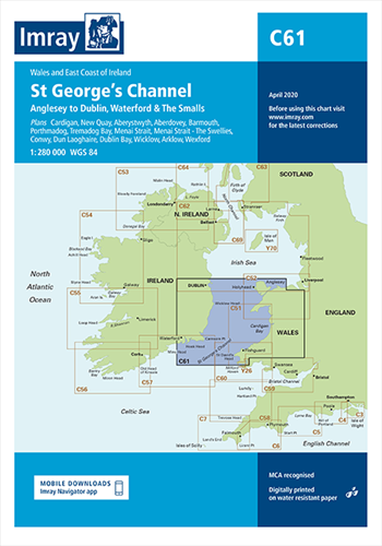 Imray kaart C 61 St George's Channel