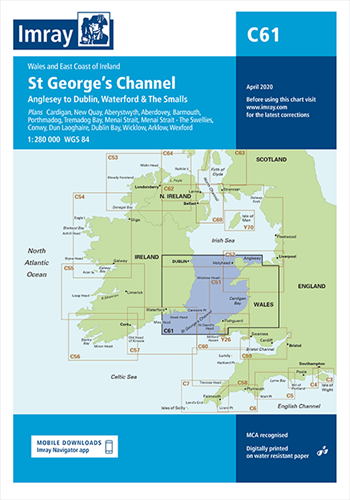 Imray kaart - C61 St George's Channel