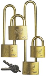 Plastimo Hangslot 3 stuks met 1 sleutel