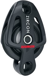 Harken 40mm Zircon 1-schijfsblok met hondsvot