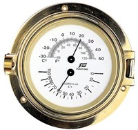 Plastimo Thermo/hygrometer 4.5 - messing