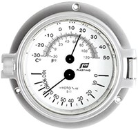 Plastimo Thermo/hygrometer 3 - Mat verchroomd