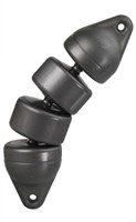 Plastimo Flexibele fender - Ø15 x 60 cm - zwart