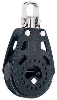 Harken Carbo 40mm met ratel enkelschijfsblok