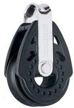 Harken Carbo 29mm enkelschijfs blok vast