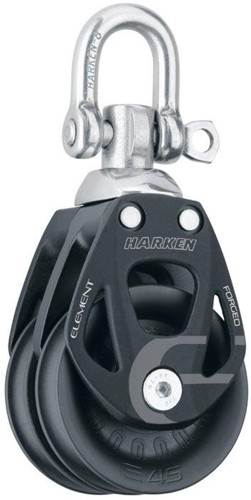 Harken 45mm Element tweeschijfsblok