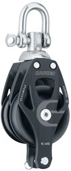 Harken 45mm Element tweeschijfsblok met hondsvot