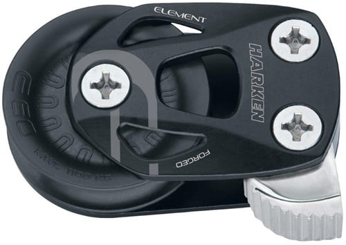 Harken 60mm Element voetblok met klem