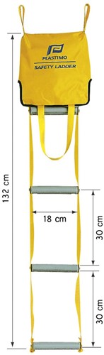 Plastimo Noodzwemtrap met 4 treden