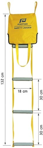 Plastimo Nood zwemtrap met 5 treden