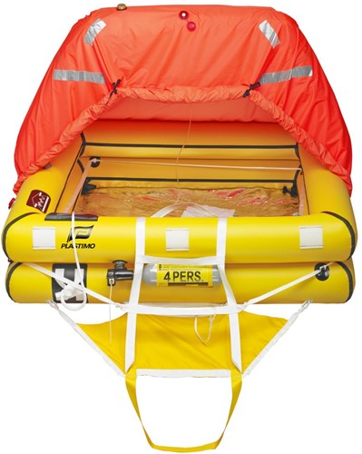 Plastimo Transocean ISAF < 24H Reddingsvlot - 4 persoons container