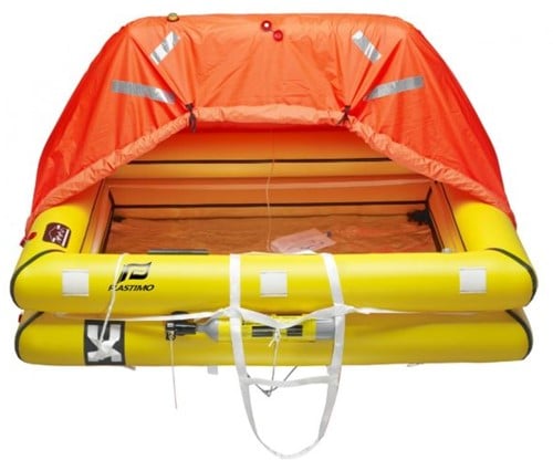 Plastimo Transocean ISO 9650-1 < 24H Reddingsvlot - 6 persoons tas