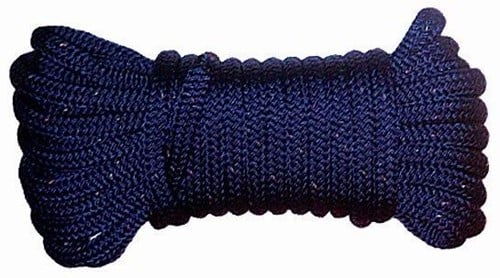 U rope Landvast Deluxe - 16 mm - 15 meter - navy