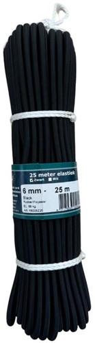 TRIXIE V-lijn Soft Rope, XS-S, 2 m/6 mm, zwart/grijs - verstelbare