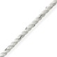 Marlow 3-strengs Polyester Landvast - wit - 14 mm
