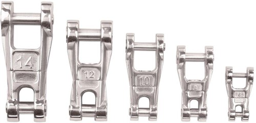 Plastimo Ankerconnector - RVS met wartel - 14 mm