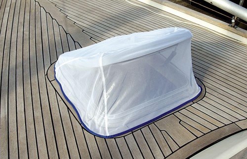 Blue Performance dekluikhoes met muggennet 4 - voor max dekluik van 70 x 70 cm uitwendig