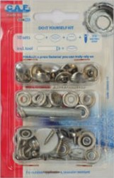 Surefas DHZ pakket drukknoop RVS