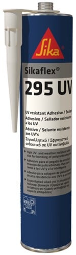 Sikaflex 295 UV Kunststof ruitenkit - zwart - 300 ml