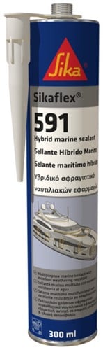 Sikaflex 591 Maritieme afdichtingskit - weersbestendig - wit - 300 ml