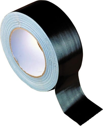 U rope - Duct Tape - 50 mm x 25 m - zwart
