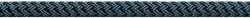U-rope platte fenderlijn Deluxe - 8 mm - navy