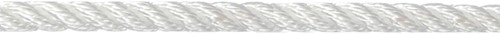 Marlow 3-strengs Polyester Landvast - wit - 6mm