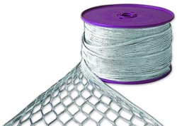 U rope Railingnet knooploos - 30 a 70 cm hoog - zwart