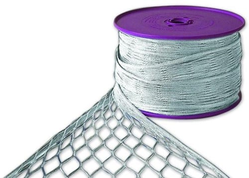 U rope Railingnet knooploos - 30 a 70 cm hoog - zwart