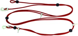 U rope Zeilbinder / spin - 2 meter - rood