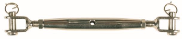 20 piezas - horquilla - 10x40 - M10 con tornillo de resorte - DIN71752