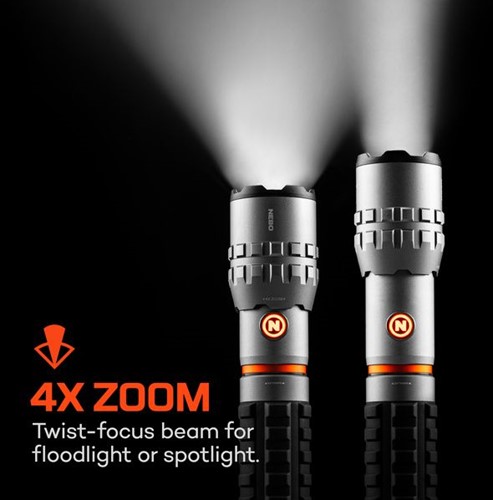 Nebo Slyde King 4K zaklamp - oplaadbaar-2