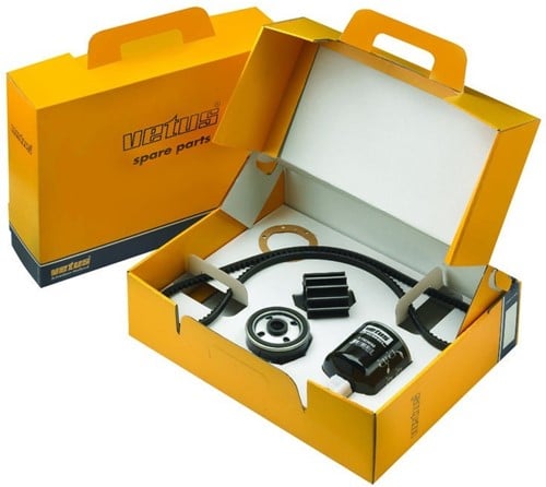 VETUS Service kit voor M2/M3 (oliefilter, brandstoffilter, impeller en V-snaar)