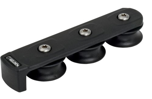 Selden valgeleider (deck organizer) - 3 schijven - 40 mm
